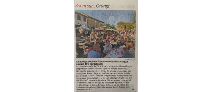 La Provence : La Bodega de Mongin